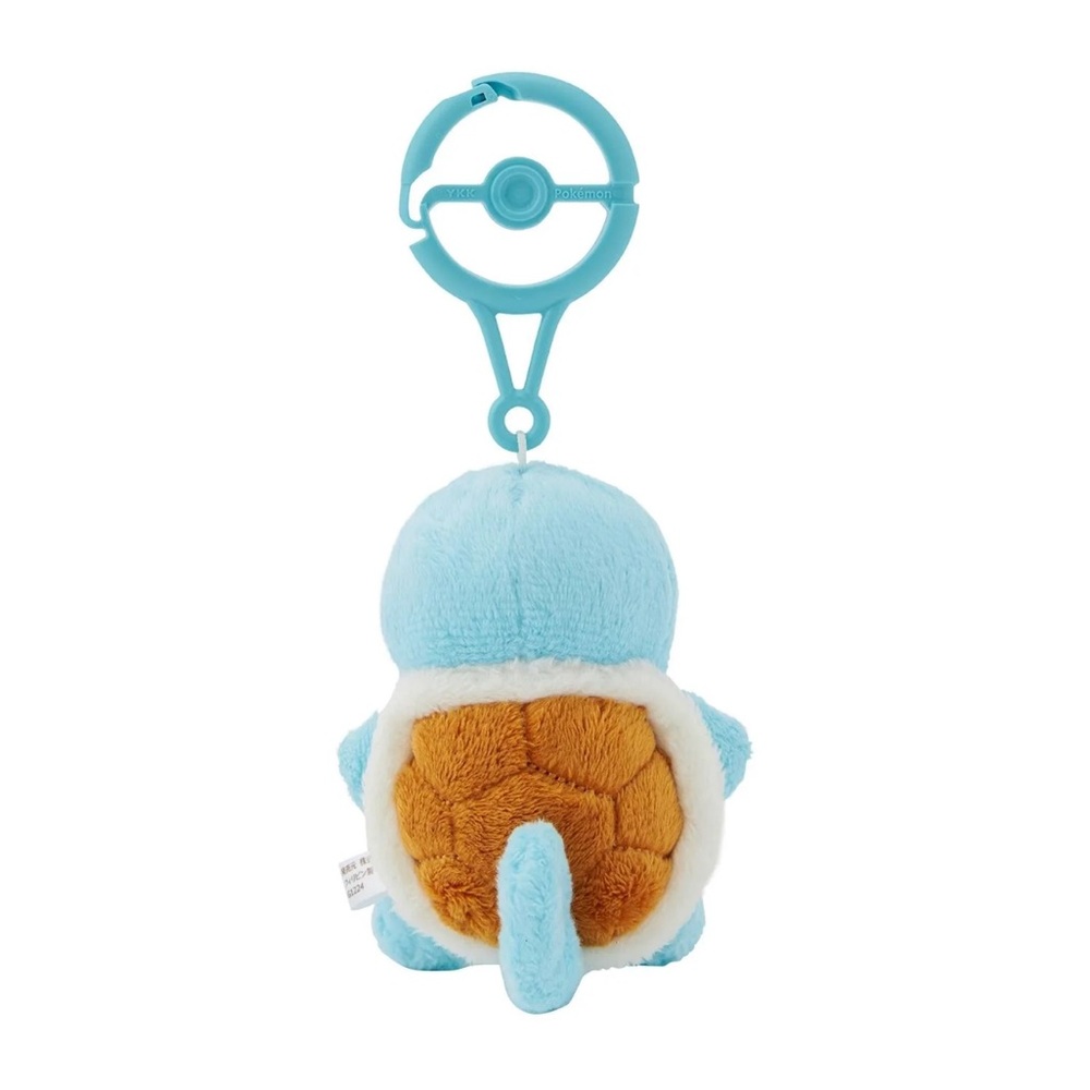 BNWT Pokemon Center Original Squirtle Plush Doll with Carabiner keychain - Picture 2 of 5